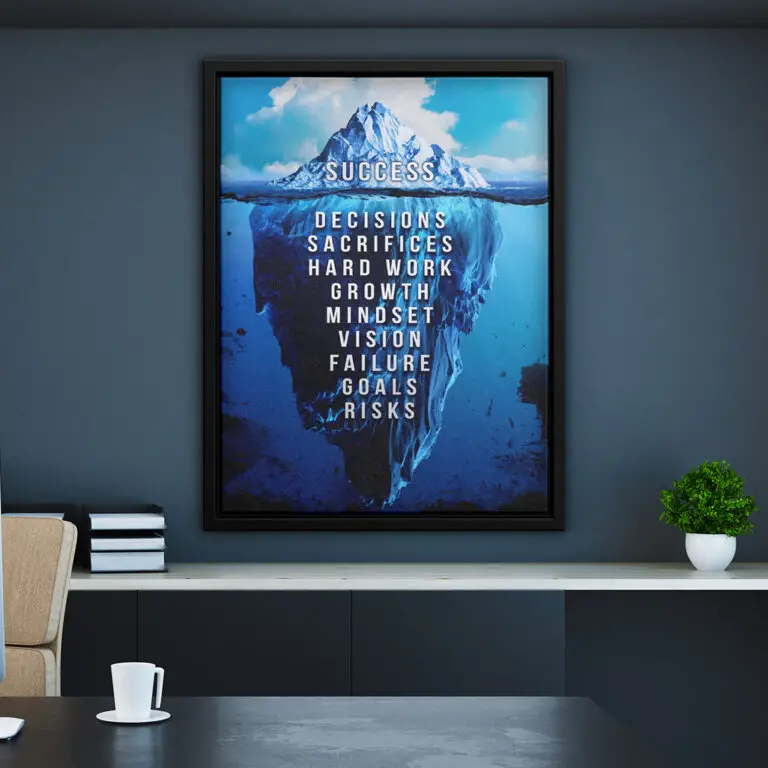 Success Iceberg | Distrakt Art